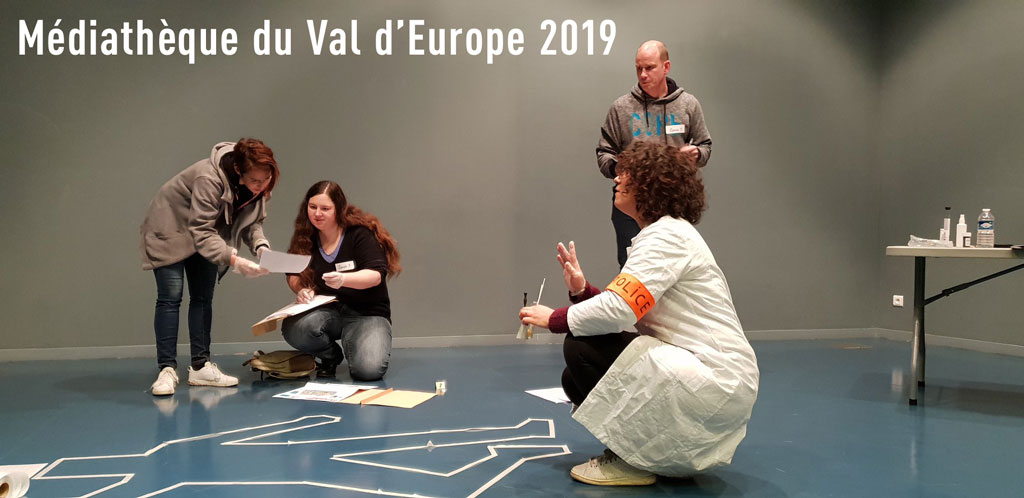 Murder party organis&eacute;e par la m&eacute;diath&egrave;que du Val d'Europe